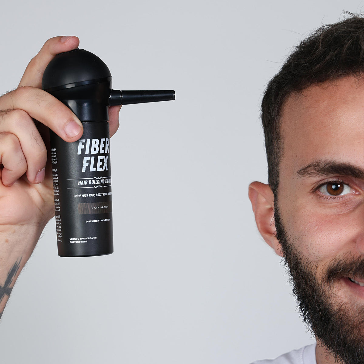 Fiber Flex hair fibers for thinning areas